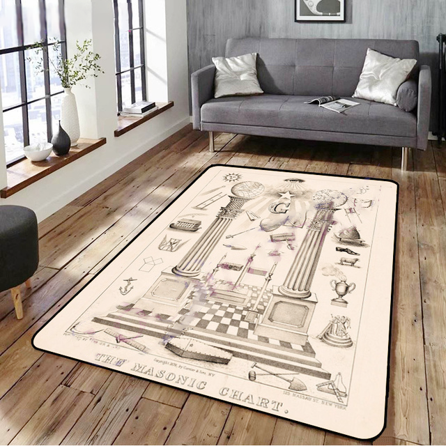 Masonic Rug - Various Designs to choose from - Bricks Masons