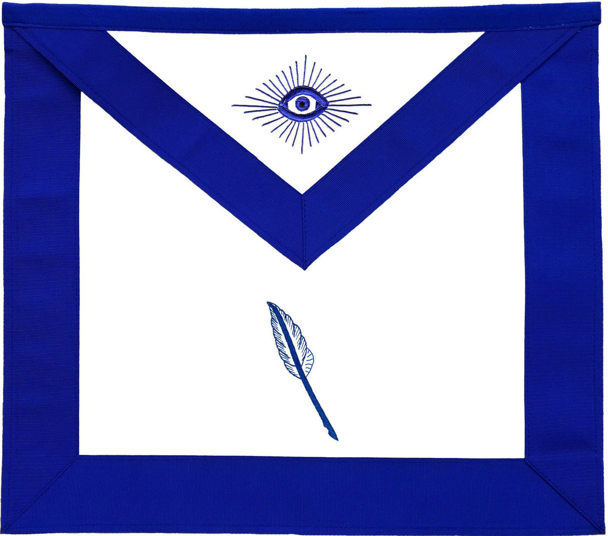 Masonic Blue Lodge Officers Aprons Variations - Bricks Masons