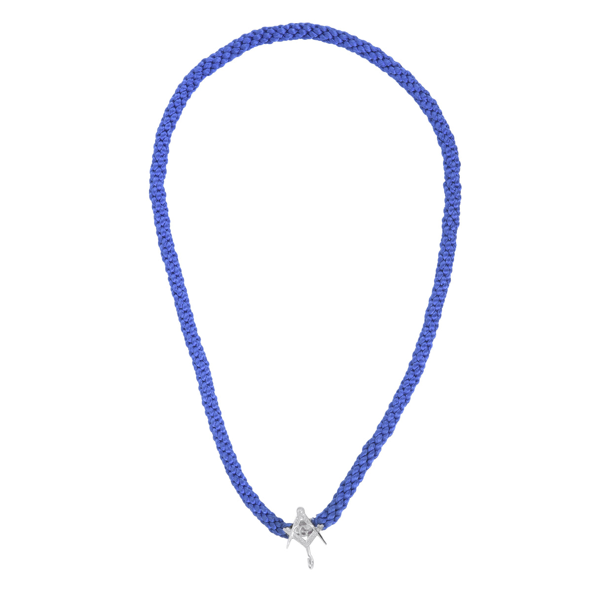 Master Mason Blue Lodge Necklace - Blue & Silver - Bricks Masons