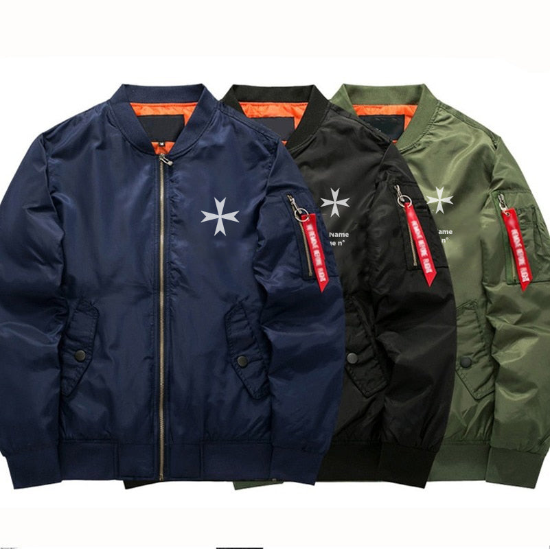 Order Of Malta Commandery Jacket - Various Colors - Bricks Masons