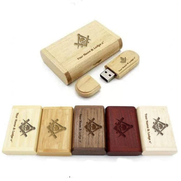 Widows Sons USB Flash Drives - Various Wood Colors - Bricks Masons