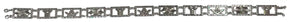 Master Mason Blue Lodge Hatband - Silver Jeweled
