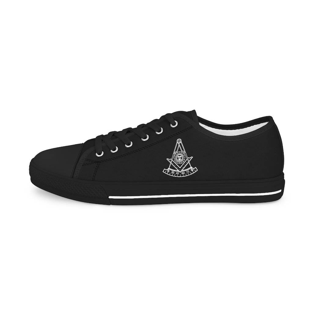 Past Master Blue Lodge California Regulation Sneaker - Black & White