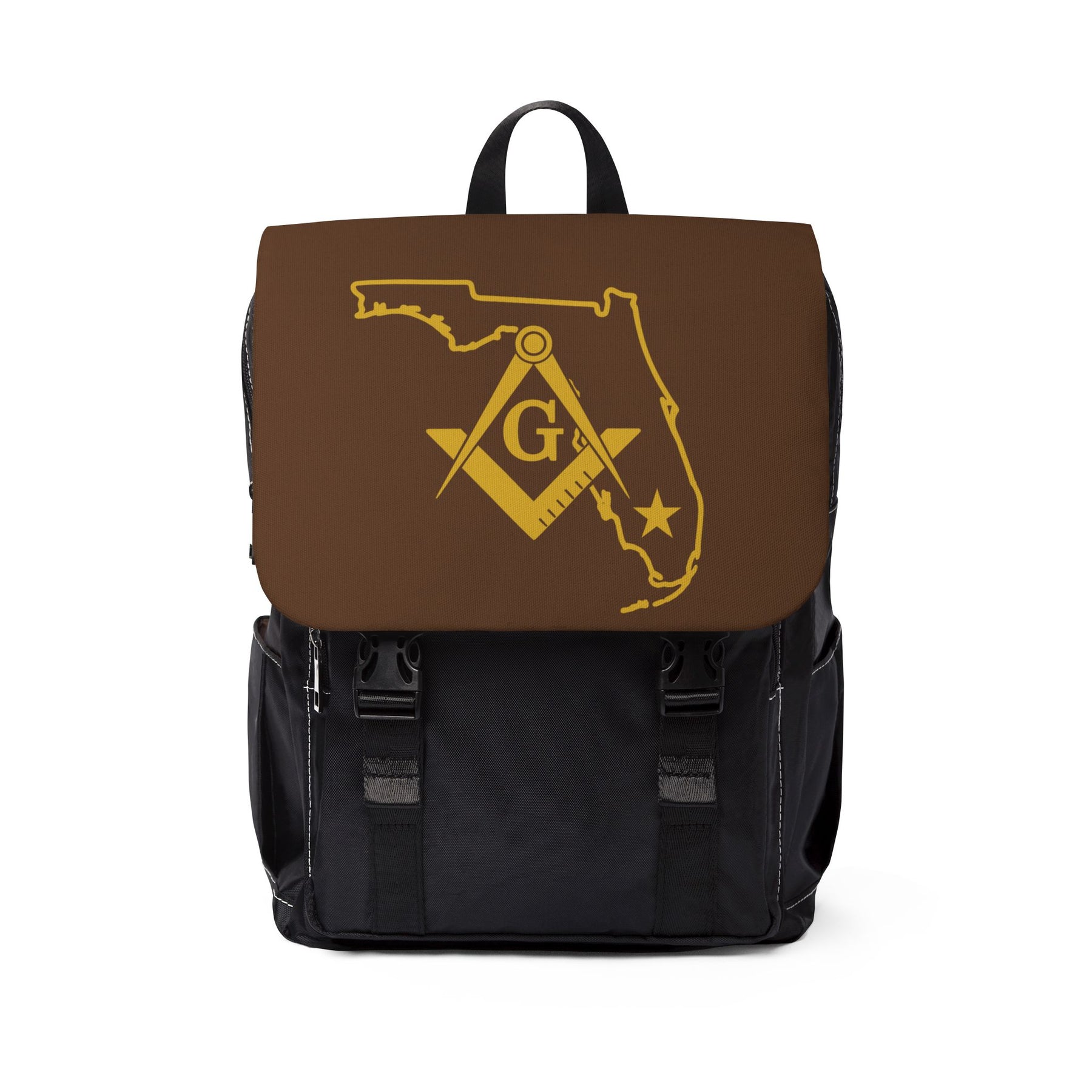 Master Mason Blue Lodge Backpack - Florida Mason With Multiple Compartments - Bricks Masons