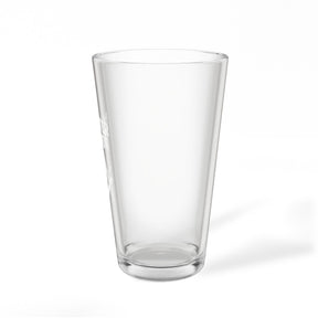 Vaso de pinta de la Logia Azul de Maestro Masón - Escuadra y Compás con diseño de G