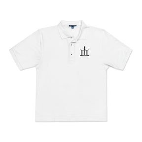 St. Lawrence The Martyr Polo Shirt - Embroidered Black Emblem Various Colors - Bricks Masons