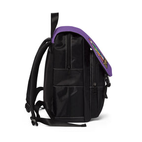 International Order of The Rainbow For Girls Backpack - Purple With Multiple Compartments - Bricks Masons