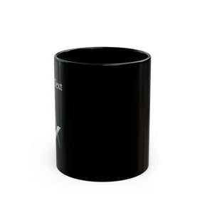 Master Mason Blue Lodge 11oz Black Mug - Bricks Masons