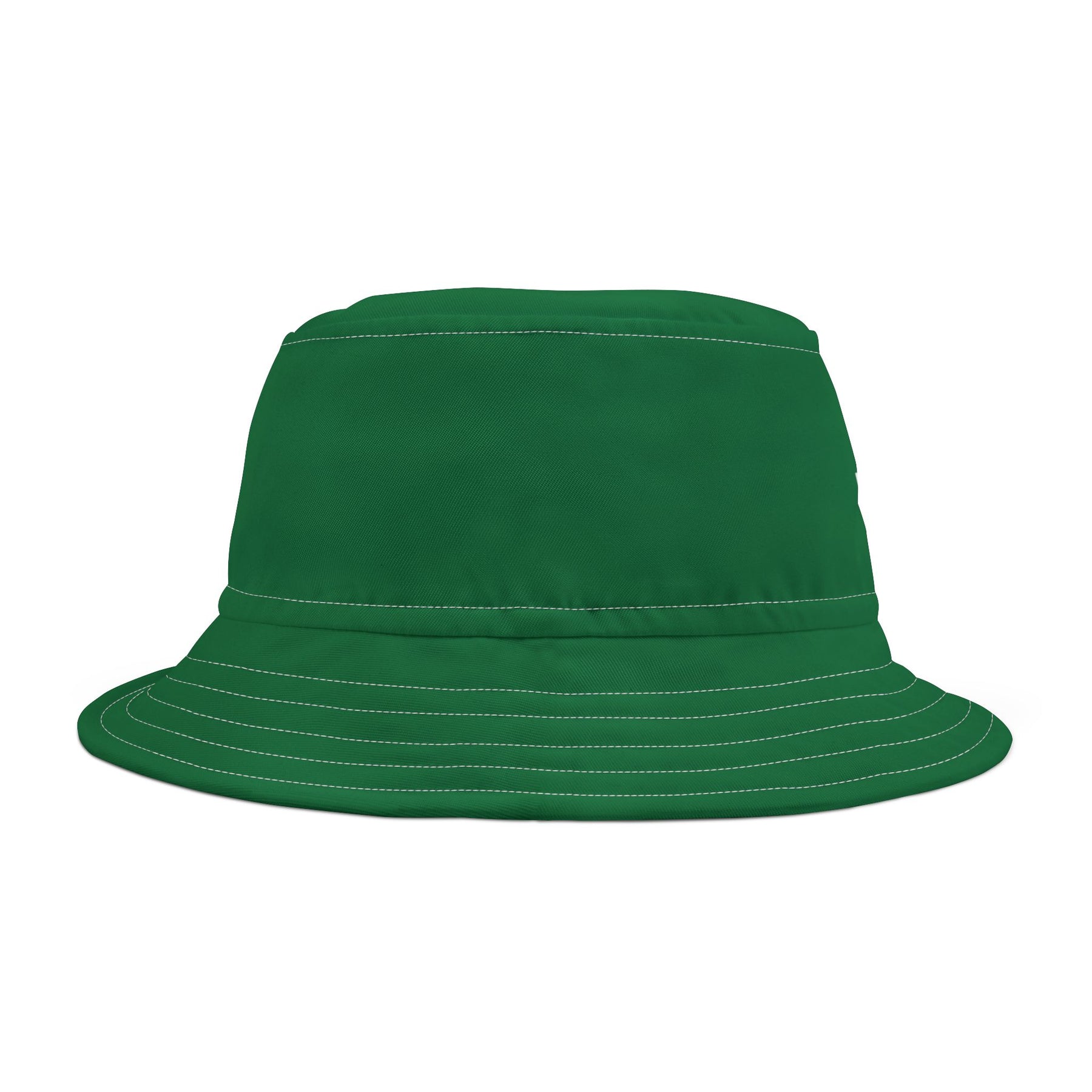 Allied Masonic Degrees Bucket Hat - Green with White Emblem & Stitching - Bricks Masons