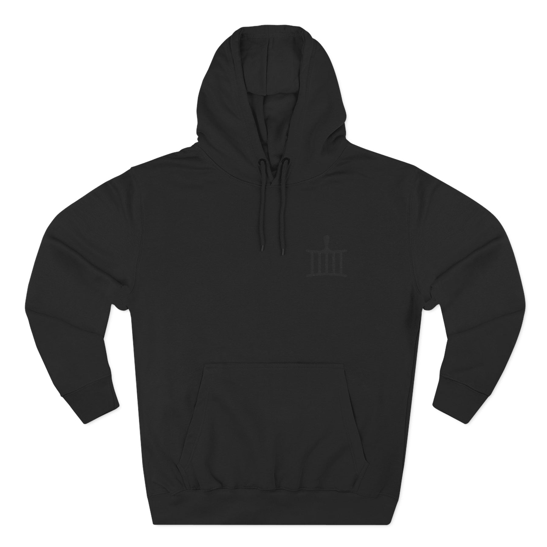St. Lawrence The Martyr Hoodie - Stitched Front Insignia - Bricks Masons
