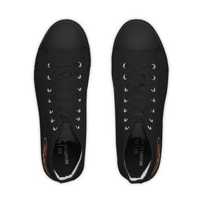 Widows Sons Sneaker - High Top Black & White Bikers Emblem - Bricks Masons