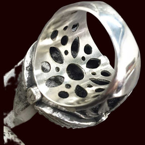 Suleiman Solomon Signet Ring, Silver, 2.3 cm, 17.5 g, Art. 1316 - Bricks Masons