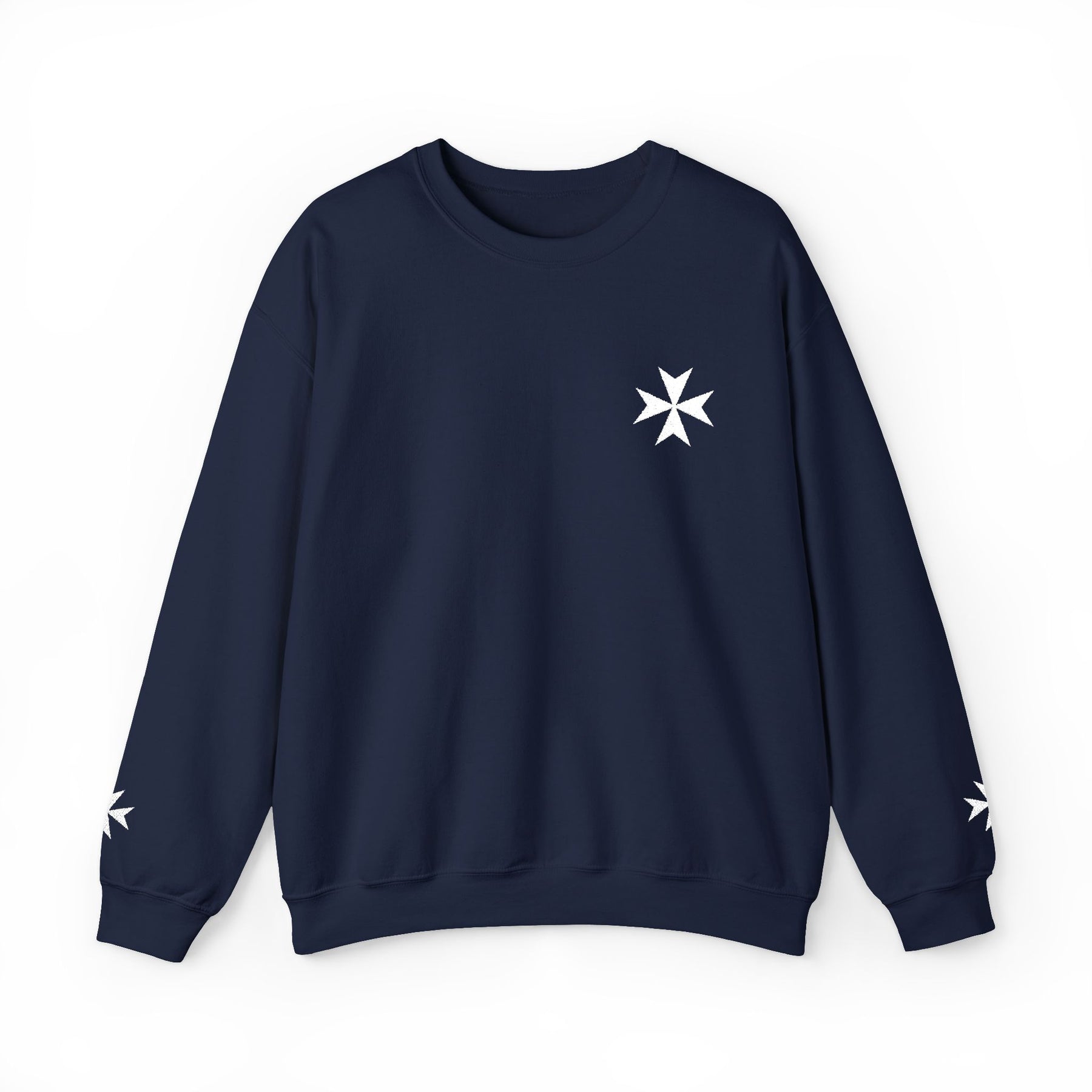 Order of Saint Lazarus Sweatshirt - Crewneck Signature Stitch Design - Bricks Masons