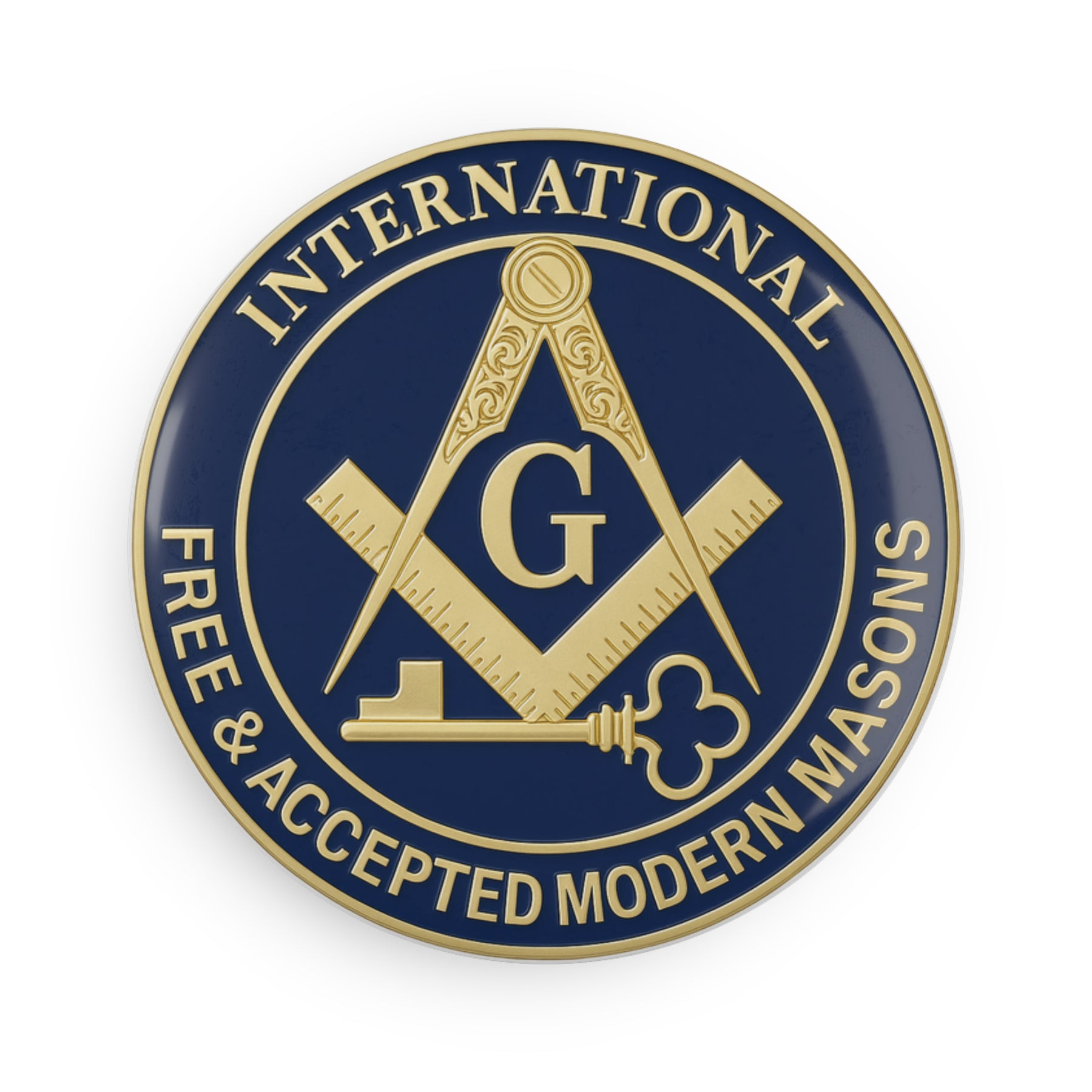 Magnet - Decorative Refrigerator - Bricks Masons