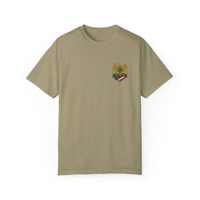 Master Mason Blue Lodge T-Shirt - Veteran Mason Garment-Dyed Tee - Bricks Masons