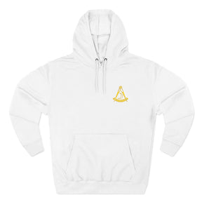 District Deputy Grand Master Blue Lodge Hoodie - Signature Front Emblem - Bricks Masons