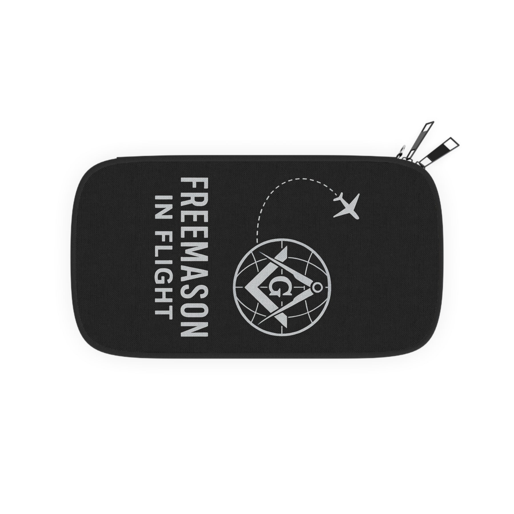 Master Mason Blue Lodge Passport Wallet - Freemason In Flight Storage Pockets - Bricks Masons