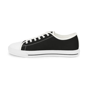 St. Lawrence the Martyr Sneaker - Low Top Sneaker Black & White - Bricks Masons