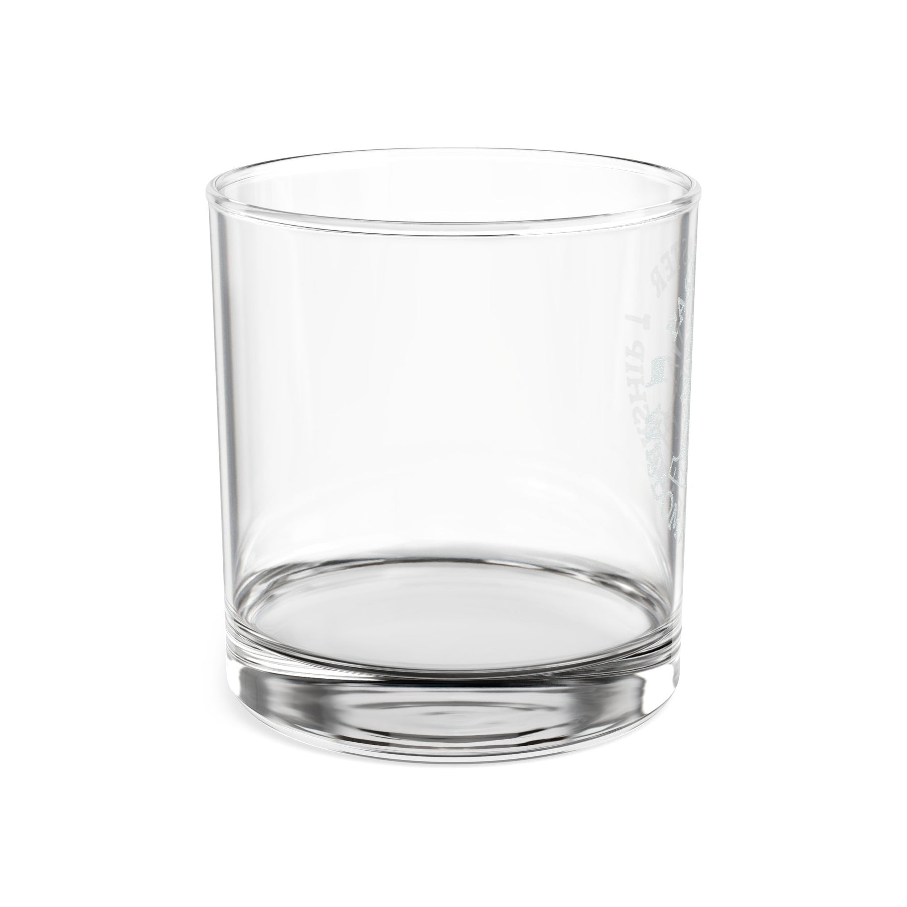 Past Master Blue Lodge Whiskey Glass - Wisdom Leadership S&C Quadrant Sun Emblem - Bricks Masons