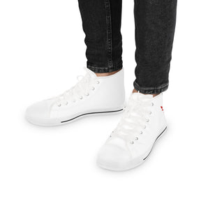 Red Branch of Eri Sneaker - High Top Black & White Red Branch - Bricks Masons