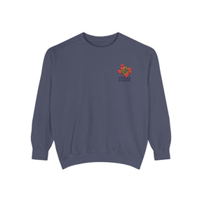 Master Mason Blue Lodge Sweatshirt - Embroidered Emblem Texas Mason - Bricks Masons