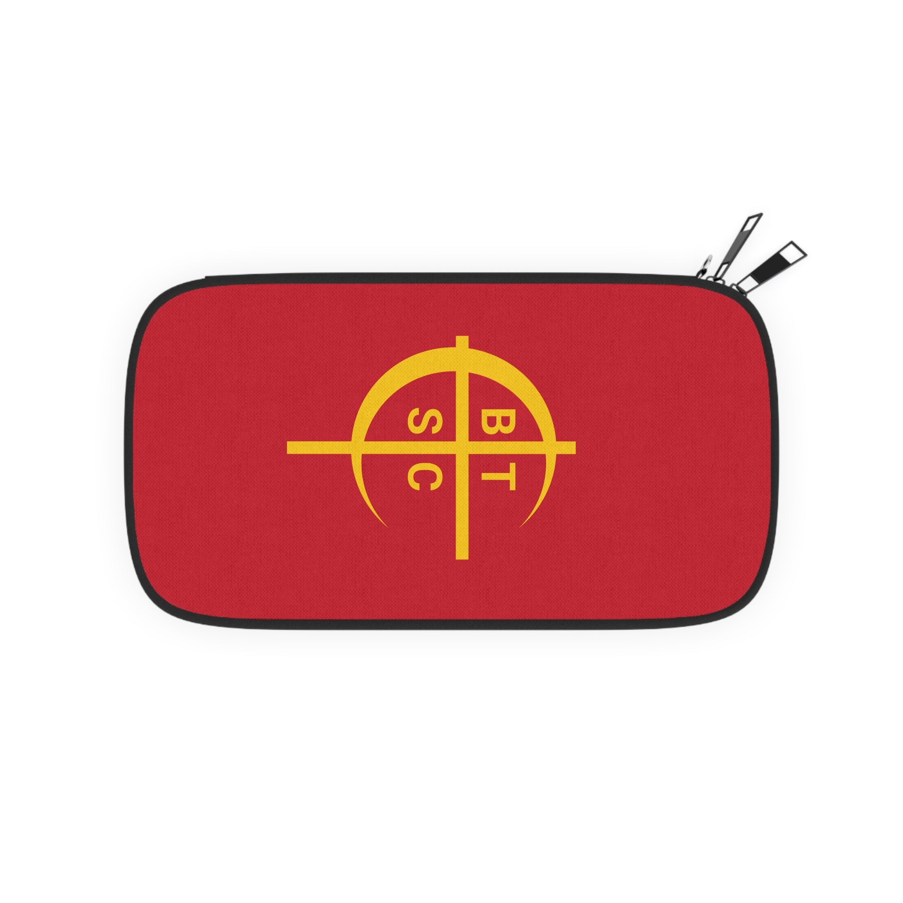 Council of Crusaders Passport Wallet - Red With Shoulder & Wrist Strap - Bricks Masons