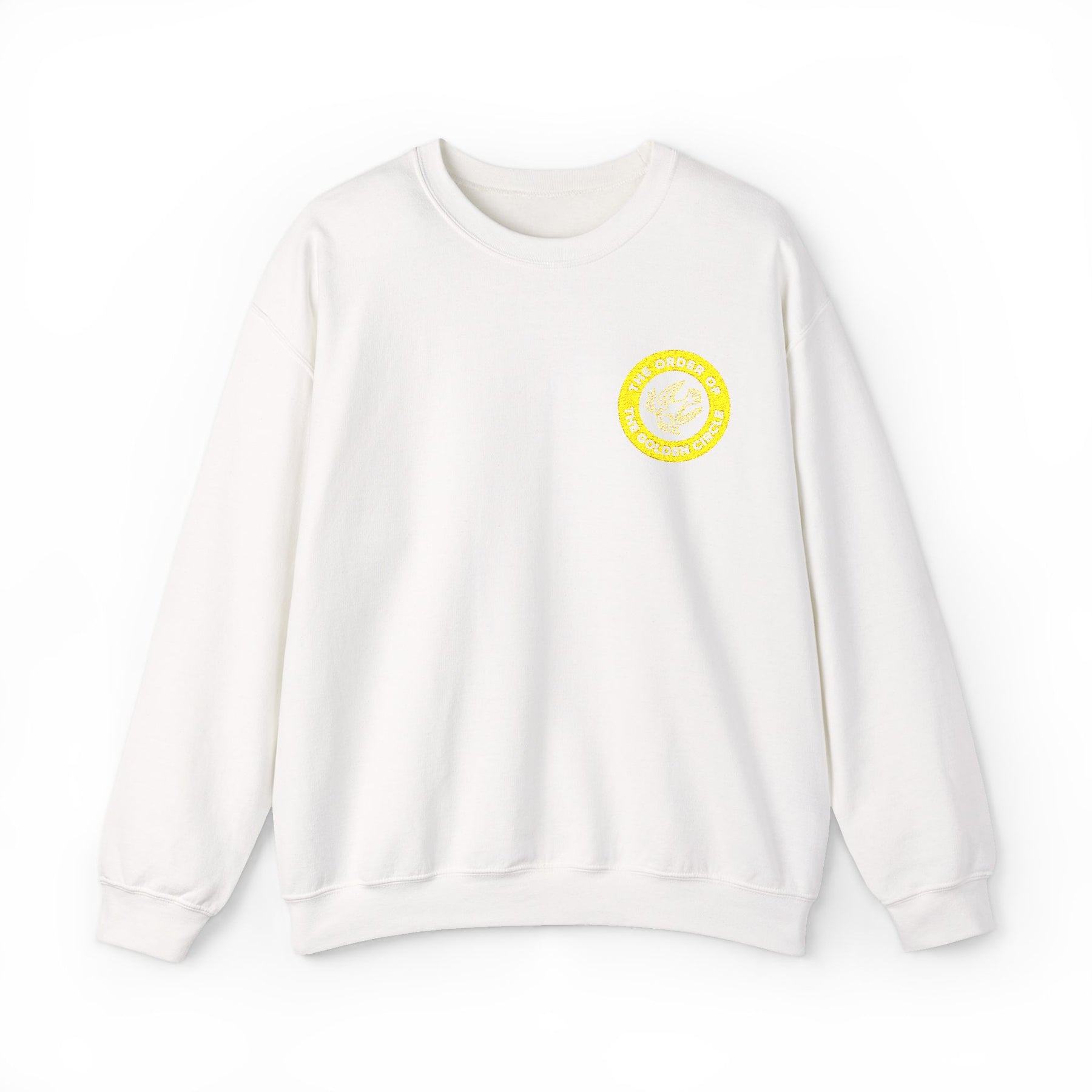 Order of the Golden Circle Sweatshirt - Crewneck Embroidered Front Design - Bricks Masons