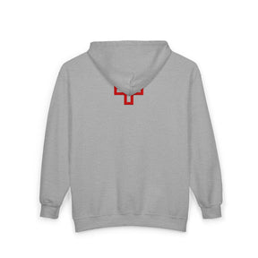 St. Thomas of Acon Hoodie - Zip Up Jacket Dual Embroidered Design - Bricks Masons