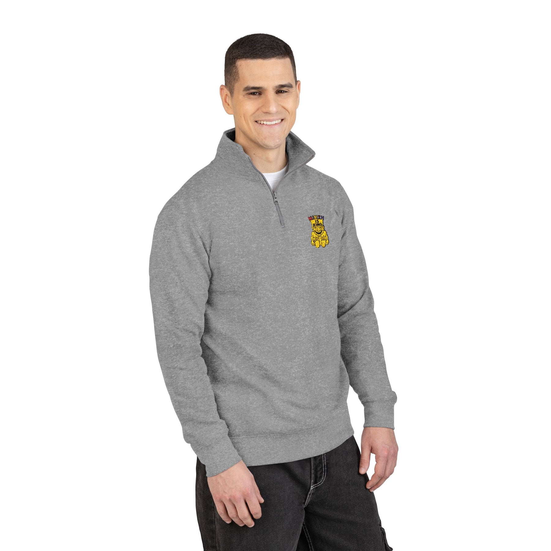 Royal Order of Jesters Sweatshirt - Mirth Is King Embroidery - Bricks Masons