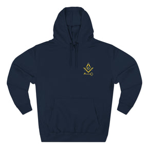 International Masons Hoodie - Front Stitch Design - Bricks Masons