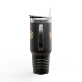 Widows Sons Ringneck Tumbler - Black Stainless Steel & Insulated - Bricks Masons