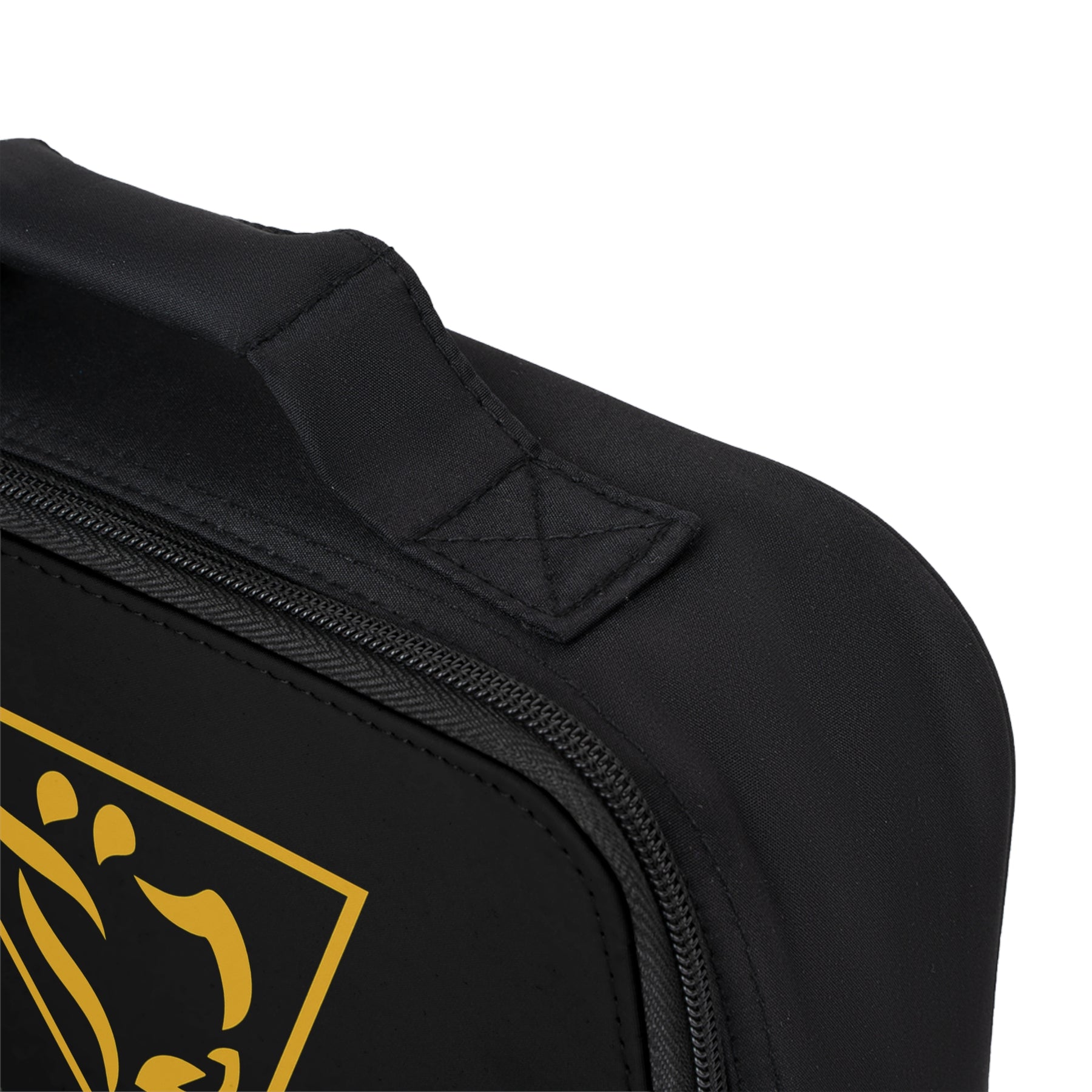 Grand Tiler of Solomon Lunch Bag - Black & Yellow Fully Insulated - Bricks Masons