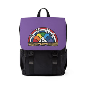 International Order of The Rainbow For Girls Backpack - Purple With Multiple Compartments - Bricks Masons