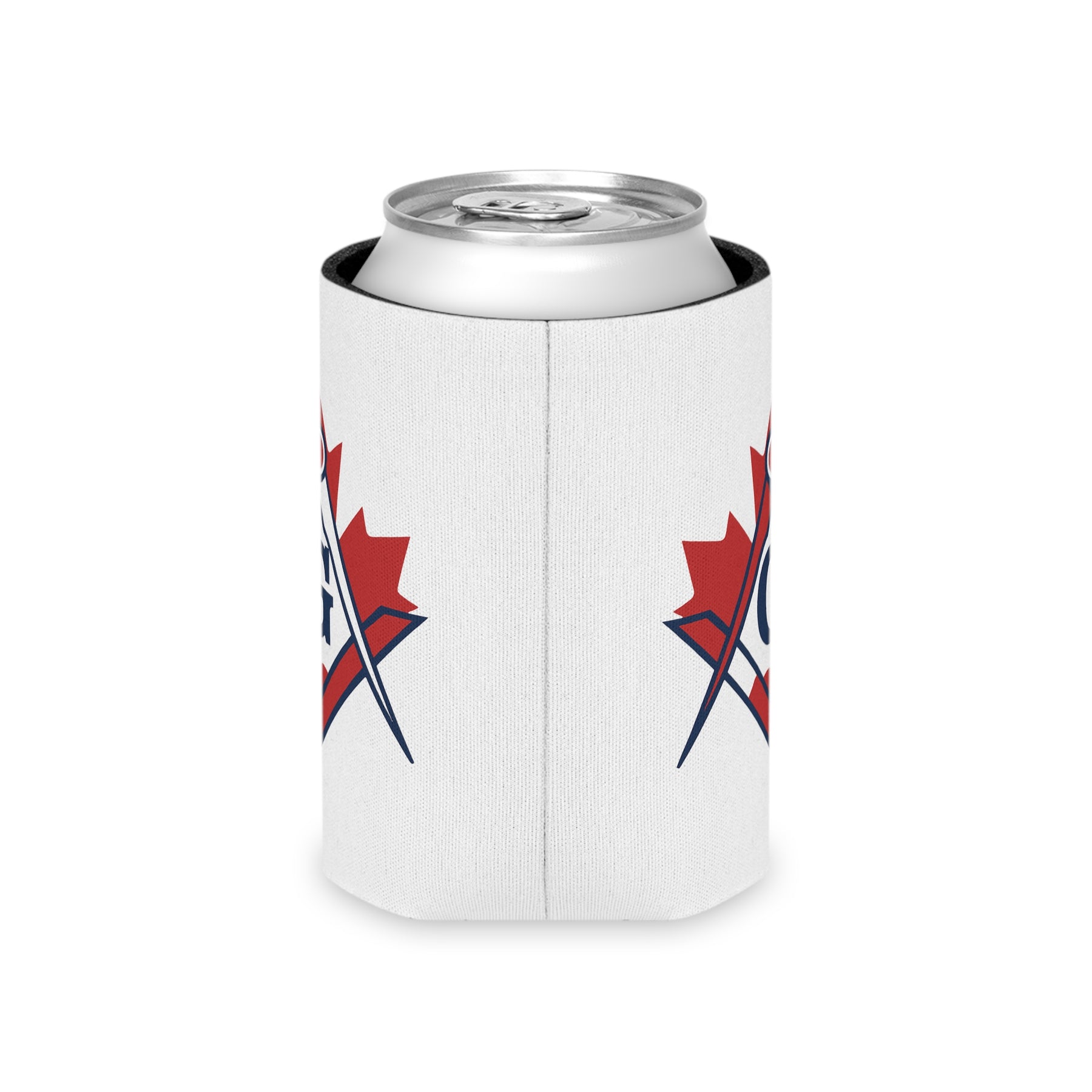 Master Mason Blue Lodge Canada Jurisdiction Can Cooler - Maple Leaf Canada Mason - Bricks Masons