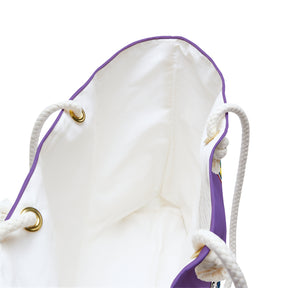 International Order of The Rainbow For Girls Travel Bag - Purple Weekender Bag - Bricks Masons