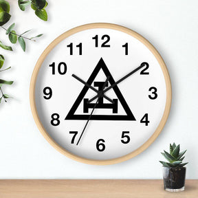 Royal Arch Chapter Clock - Wooden Frame