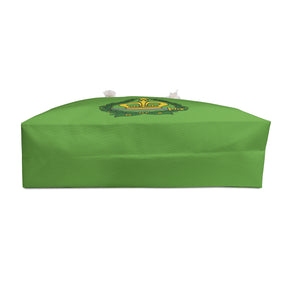Order of the Amaranth Travel Bag - Green Spun Polyester Weekender Bag - Bricks Masons