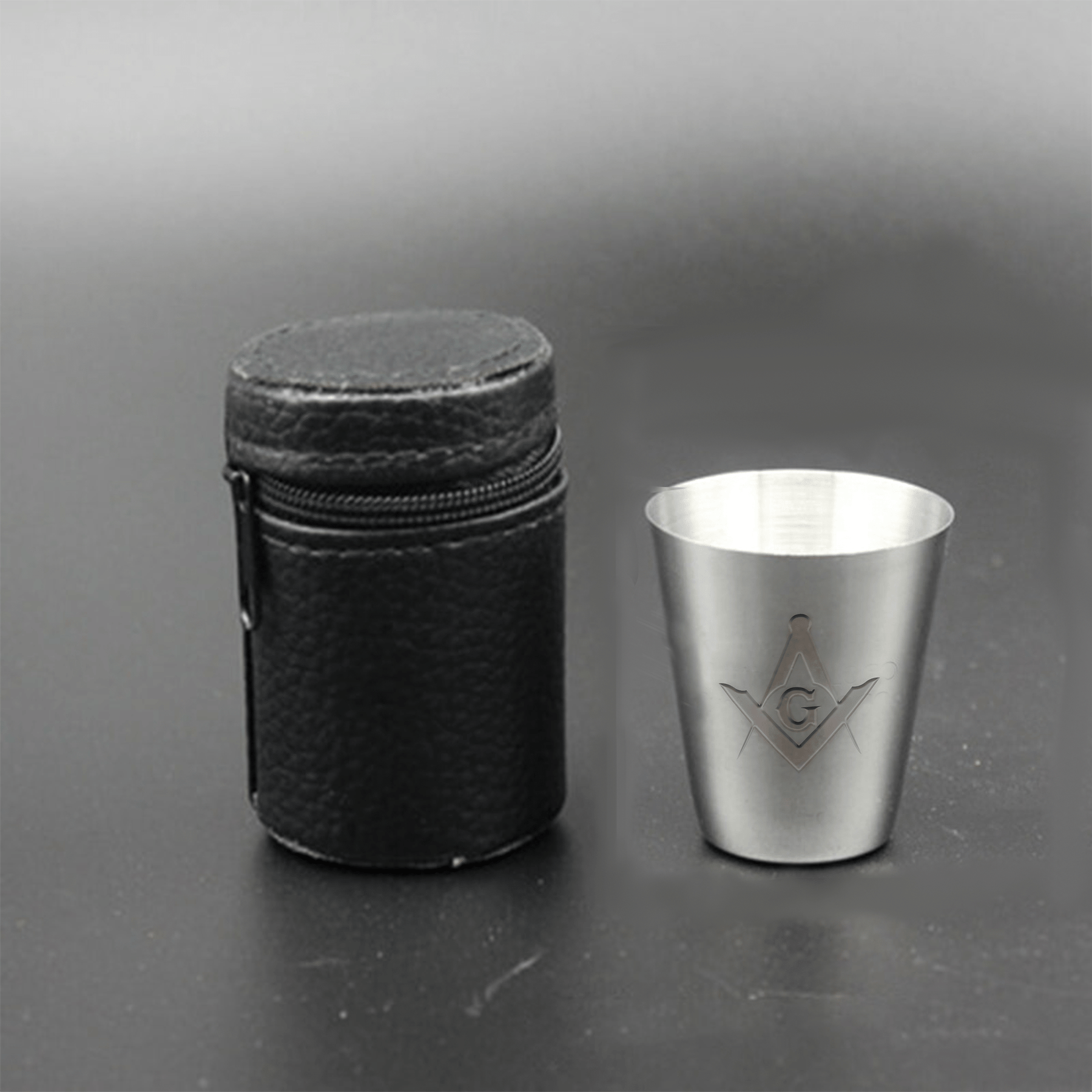 Master Mason Blue Lodge Cups - Stainless Steel