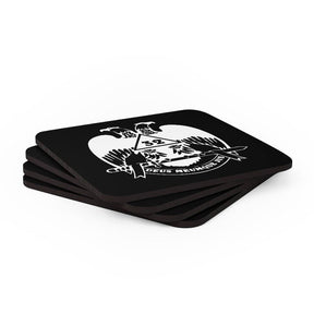 32nd Degree Scottish Rite Coaster - Wings Down 4 Pieces Set - Bricks Masons