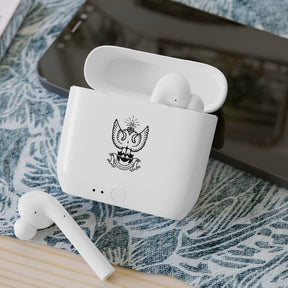 33rd Degree Scottish Rite Earbud - Wings Up White - Bricks Masons