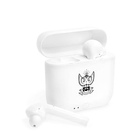 33rd Degree Scottish Rite Earbud - Wings Up White - Bricks Masons