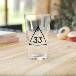 33rd Degree Scottish Rite Pint Glass - 16oz - Bricks Masons