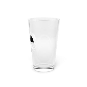 33rd Degree Scottish Rite Pint Glass - Wings Down 16oz - Bricks Masons