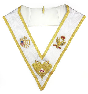 33rd Degree Scottish Rite Regalia Set - WINGS UP All Countries Flags - Bricks Masons
