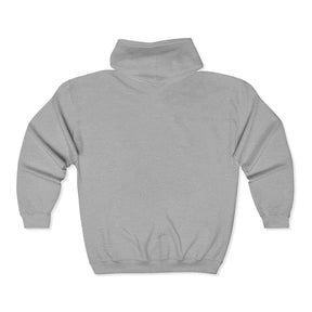 Master Mason Blue Lodge Hoodie - Zip Up Jacket Classic Square & Compass Look - Bricks Masons