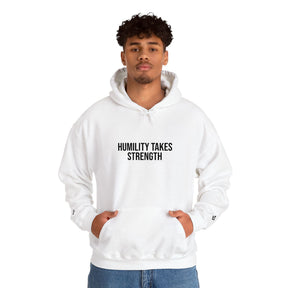 Master Mason Blue Lodge Hoodie - Humility Takes Strength - Bricks Masons