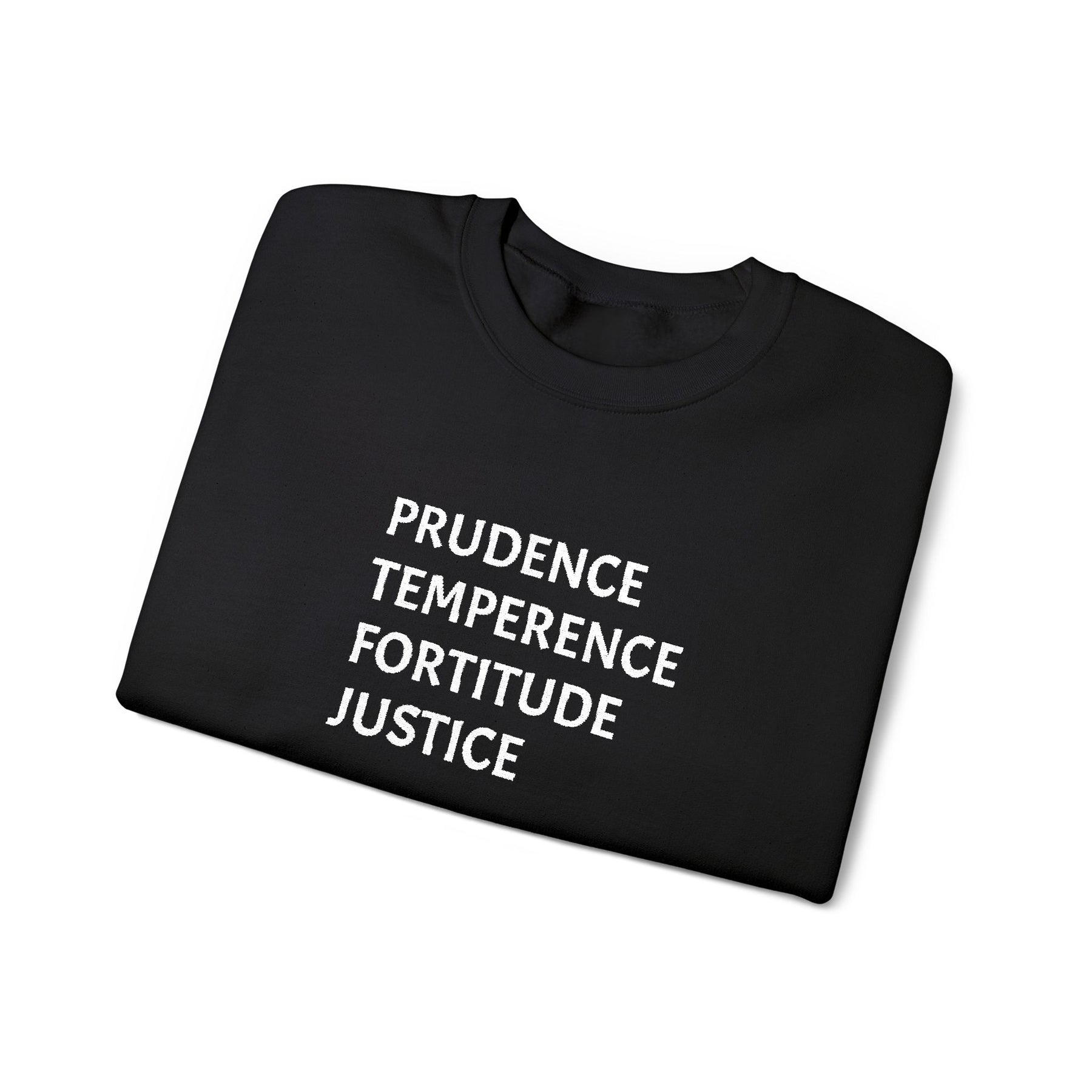Sweatshirt - The Four Cardinal Virtues - Bricks Masons