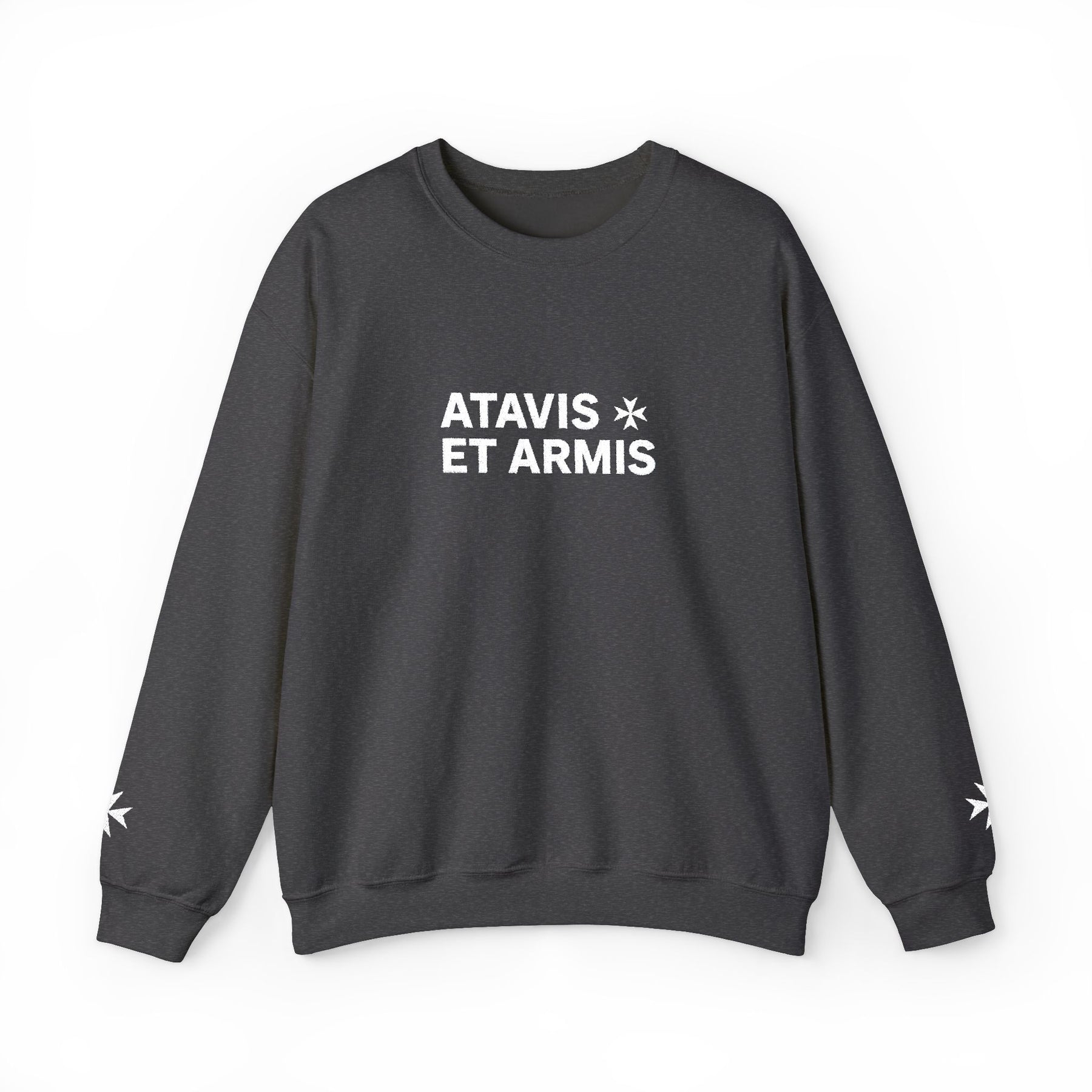 Order of Saint Lazarus Sweatshirt - Crewneck Classic Embroidery - Bricks Masons