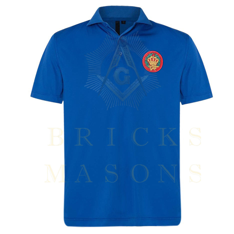 Order of the Amaranth Polo Shirt - Various Colors - Bricks Masons