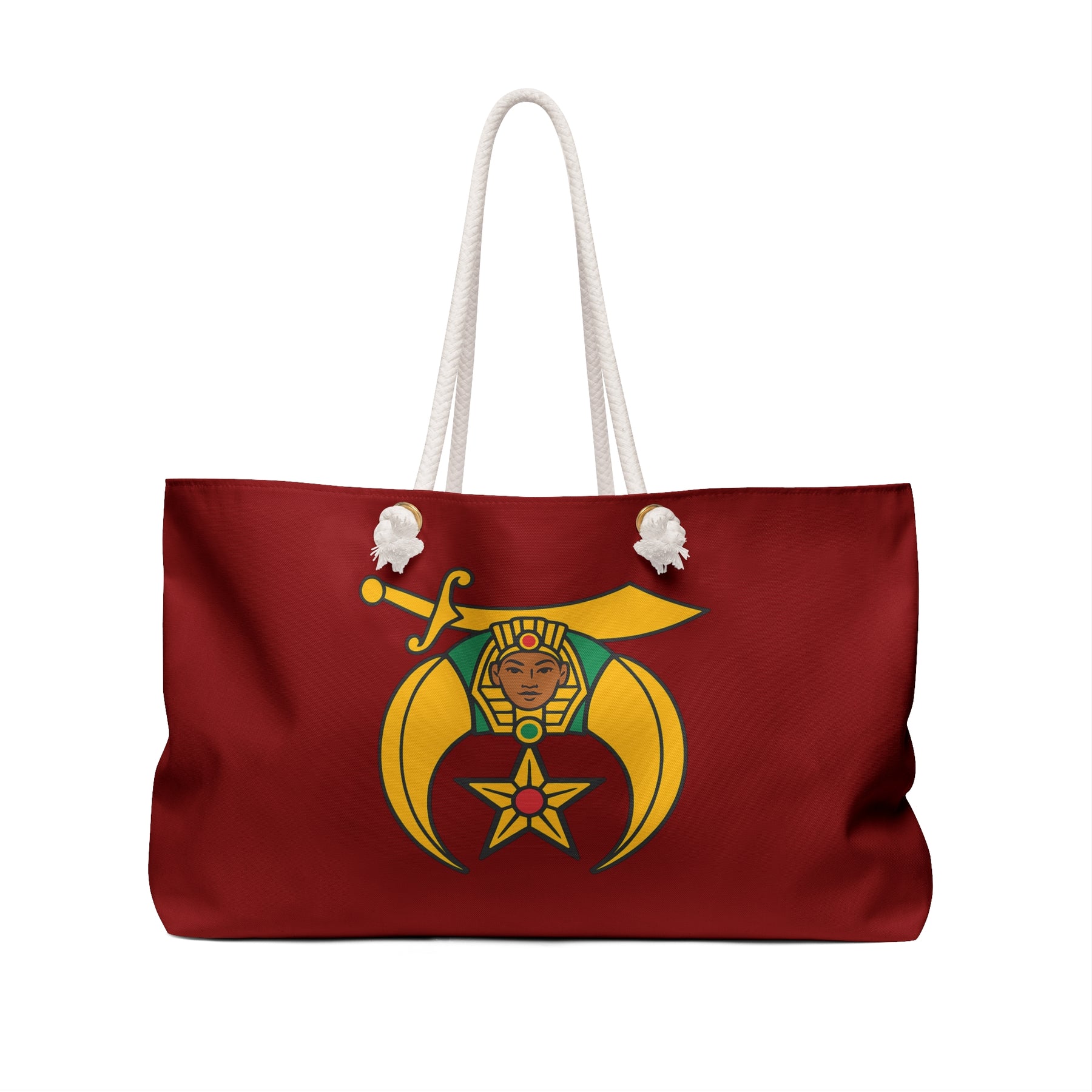 Daughters of Sphinx Travel Bag - Spun Polyester With Rope Handles - Bricks Masons